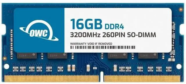 Main image of OWC 16GB DDR4 3200MHz PC4-25600 CL22 1.2V 260pin Non-ECC SODIMM Memory RAM Compatible with Dell Vostro 15 3591 5501 5502 5510 7500