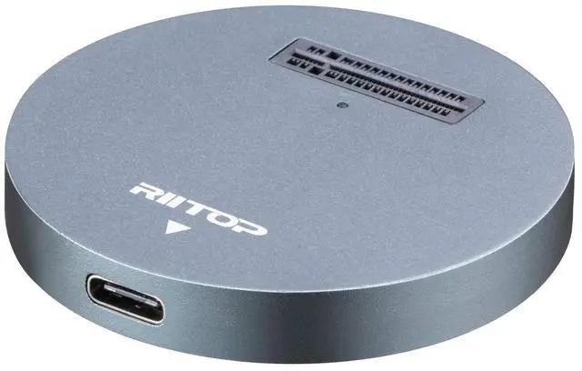 Alt view image 2 of 5 - NVMe Docking Station + M.2 to USB Adapter for Both NVMe SSD and B+M Key SATA-Based SSD