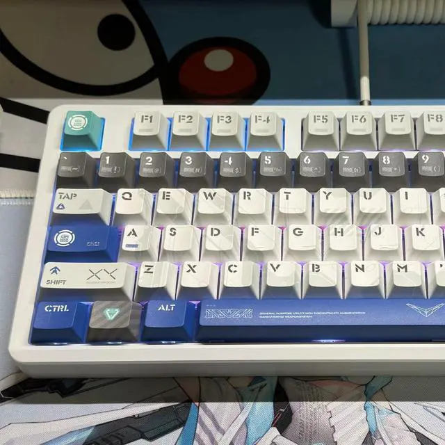 Alt view image 3 of 5 - daixiahu Keycaps - Mecha Theme, Cherry Profile, 145 Keys, PBT Material, Opaque