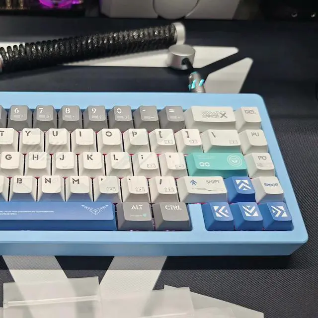 Alt view image 4 of 5 - daixiahu Keycaps - Mecha Theme, Cherry Profile, 145 Keys, PBT Material, Opaque