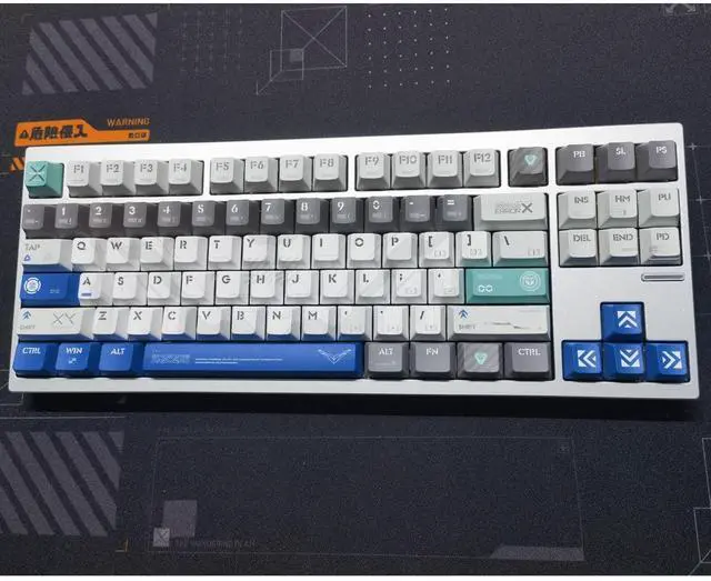 Alt view image 5 of 5 - daixiahu Keycaps - Mecha Theme, Cherry Profile, 145 Keys, PBT Material, Opaque