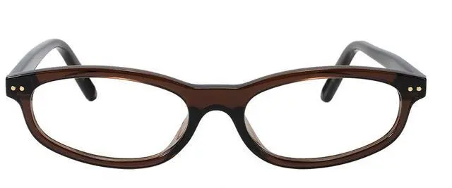 Main image of TIJN Olisa Retro Blue Light Glasses,Cat-Eye Vintage Frame Computer Glasses for Women Men,Lightweight Bluelight Glasses,Brown