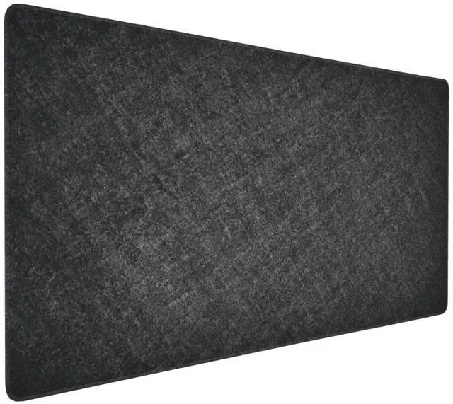 Alt view image 3 of 5 - AQQA 3XL Huge Mouse Pads Oversized (48"x24") - Extra Large Gaming XXXXL Mouse Pad for Full Desk - Big Mouse Pad with Non-Slip Rubber Base,Stitched Edge,Desk mat for Laptop,Computer & PC, Dark Grey