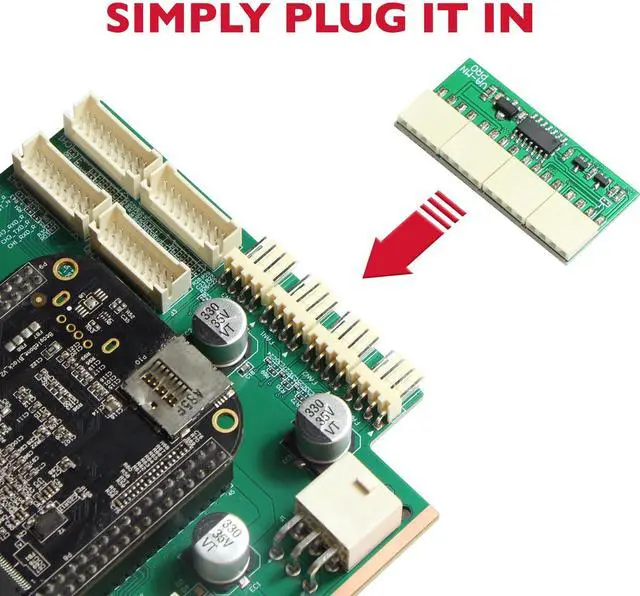 Alt view image 3 of 5 - BUYMINERS.CA Cooling Fan Simulator (2nd Generation) - Plug & Play 4 Pin Fan Spoofer for Bitmain Antminer S19 and More (5 Pack)