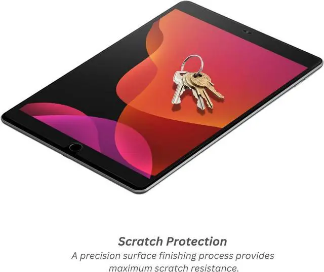 Alt view image 3 of 5 - ZAGG InvisibleShield Glass iPad 10.2 Inch Screen Protector 9th Generation (Fits 8th/7th Gen) - 3X Stronger Scratch Protection, scratch protection, Anti-Fingerprint, Easy to Install