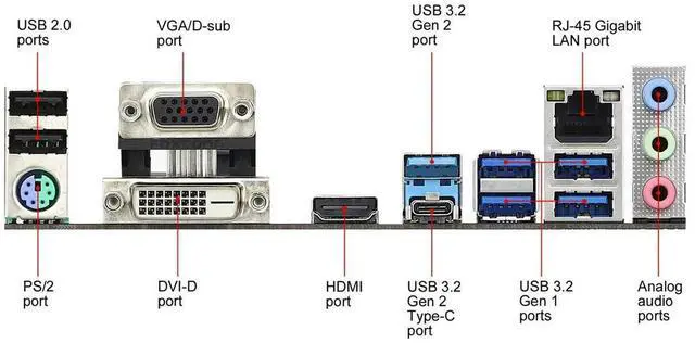 Alt view image 3 of 4 - ASROCK B450M PRO4 R2.0 Socket AM4/ AMD B450/ DDR4/ SATA3&USB3.2/ M.2/ Micro ATX Motherboard