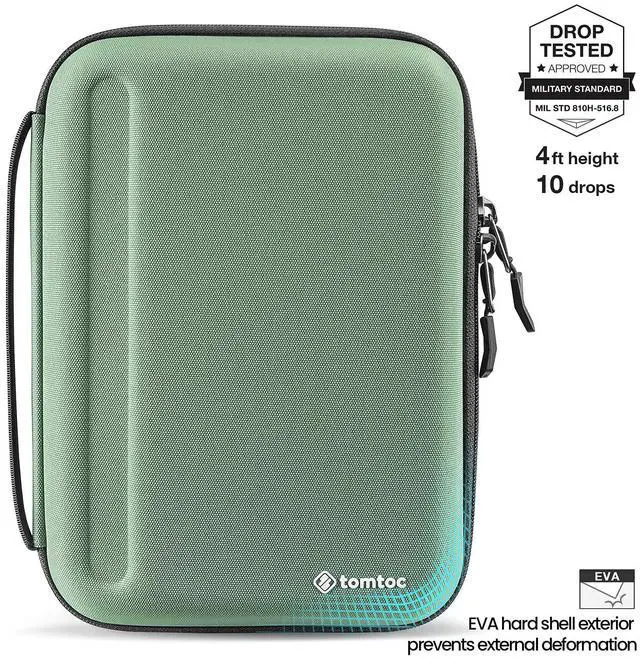 Alt view image 4 of 5 - tomtoc Portfolio Case for 11 Inch iPad Pro M4, M2&M1 & iPad Air M3&M2, 2025 iPad A16, 10.9-in iPad Air 5 & iPad 10, Carrying Storage Sleeve Bag with Accessories Compartment