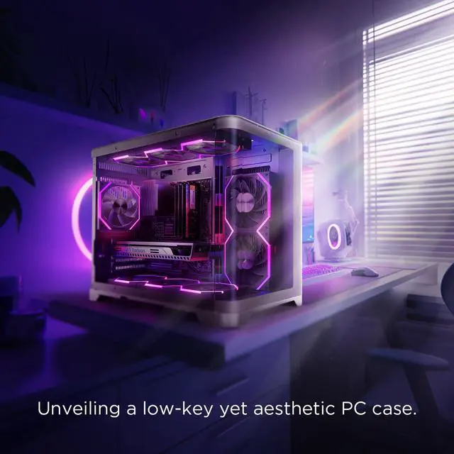 Alt view image 3 of 5 - Asiahorse Nyota 120mm Case Fan with Efficient Cooling, ARGB Fan Lighting, 800-1800RPM Speed Control, and Whisper-Quiet Operation Under 29 dB, Unique Design for PC