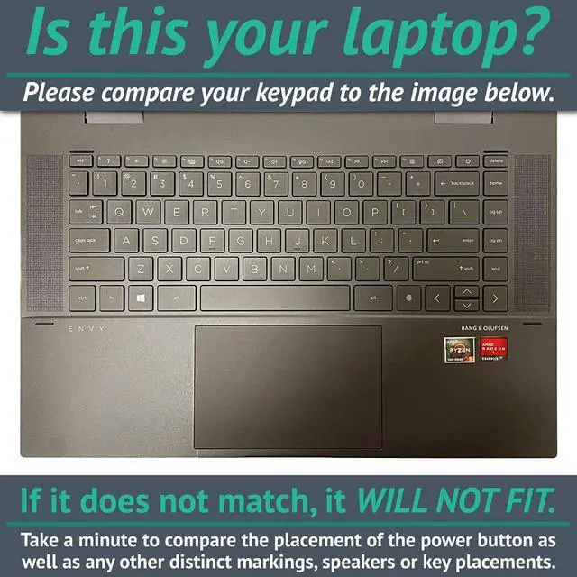 Alt view image 2 of 5 - MightySkins Glossy Glitter Skin Compatible with HP Envy x360 15" (2021) - Panda Hello | Protective, Durable High-Gloss Glitter Finish | Easy to Apply, Remove, and Change Styles | Made in The USA