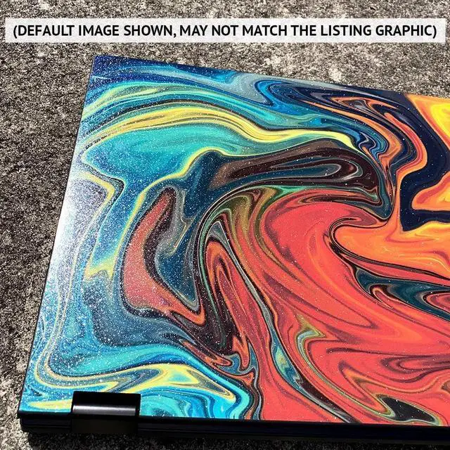 Alt view image 4 of 5 - MightySkins Glossy Glitter Skin Compatible with HP Envy x360 15" (2021) - Panda Hello | Protective, Durable High-Gloss Glitter Finish | Easy to Apply, Remove, and Change Styles | Made in The USA