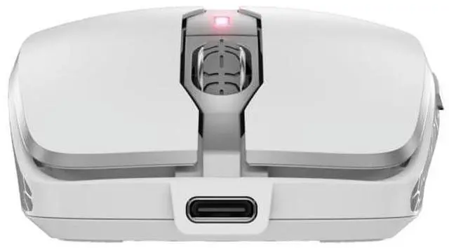 Alt view image 3 of 5 - CHERRY DW 9100 Slim Wireless Keyboard and Mouse Set Combo Rechargeable with SX Scissor Mechanism, Silent keystroke Quiet Typing with Thin Design for Work or Home Office. (White & Silver)