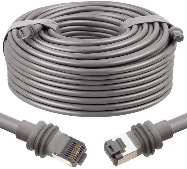 Main image of MOOKEERF 100FT Starlink Gen 3 Cable for Starlink Standard Generation 3,Cat 6 26AWG Pure Copper Waterproof Satellite Replacement Standard V3 Cable for Rectangular Satellite Gen 3-100 Foot,Grey