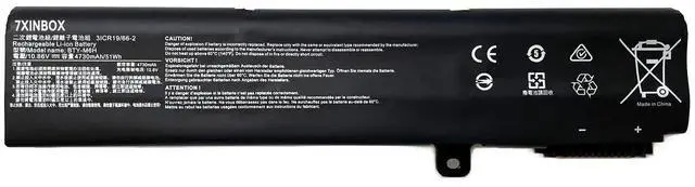 Main image of 7xinbox 10.86V 4400mAh BTY-M6H Replacement Laptop Battery for MSI GE72 2QC 2QD GL72 GL62-6QD-030FR GL62-6QC MS-16J2 GE62 GP72 CX62 6QD