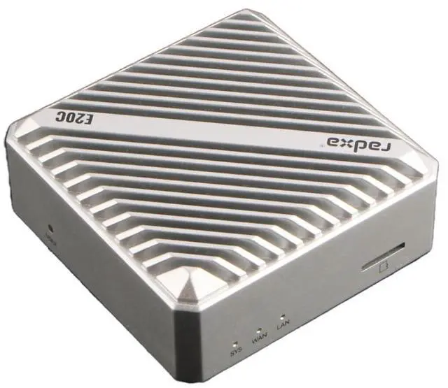 Main image of Radxa E20C Mini PC, RK3528A 4-Core CPU, Dual Gigabit Ethernet, CNC Aluminum Case, 4K Support (Radxa E20C 1GB 8GB Moolight Silver)