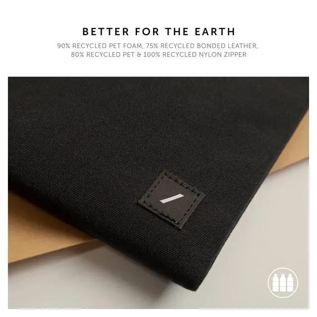 Alt view image 4 of 5 - Native Union W.F.A MacBook Sleeve 13"  Minimalist Slim Sleeve Made of Recycled Materials with 360-Degree Protection  Compatible with MacBook Air 13 (2018-2020), MacBook Pro 13 (2016-2022)  Kraft