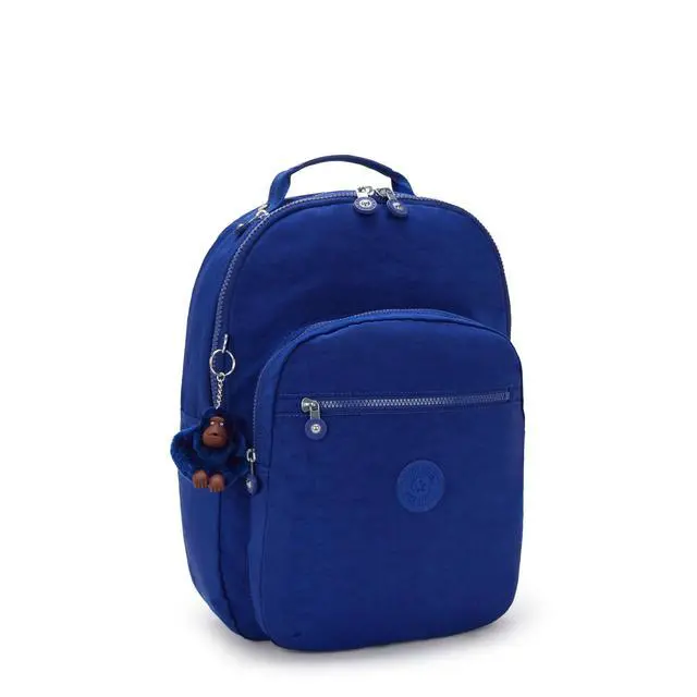 Alt view image 4 of 5 - Kipling Women's Seoul 15" Laptop Backpack, Durable, Roomy with Padded Shoulder Straps, Built-In Protective Sleeve