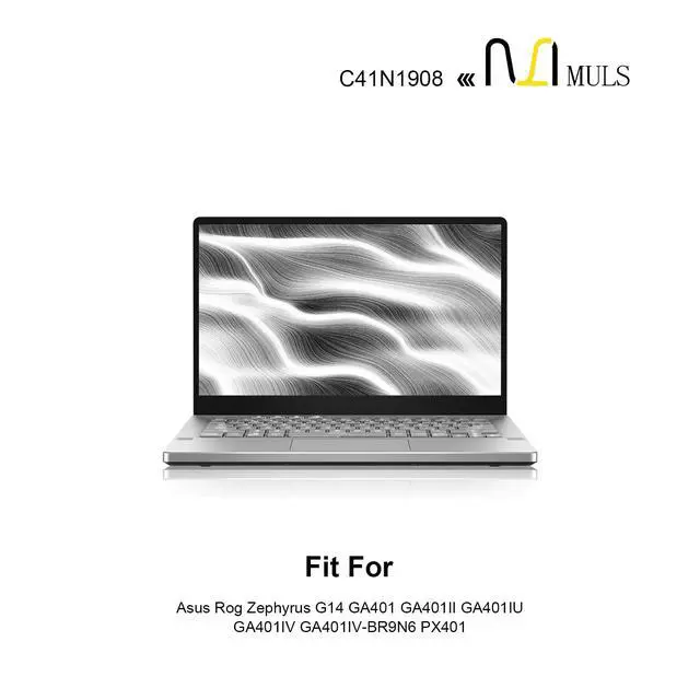 Alt view image 3 of 5 - MULS C41N1908 76Wh Laptop Battery for Asus Rog Zephyrus G14 GA401 GA401II GA401IU GA401IV GA401II GA401IH GA401Q GA401QC GA401IV-BR9N6 PX401 0B200-03610000 4ICP4/59/134