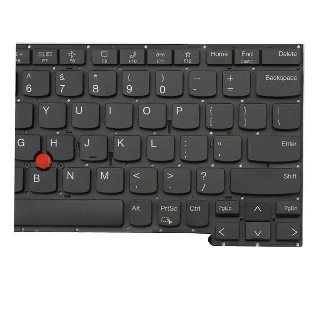 Alt view image 4 of 5 - BestParts Backlit Laptop Keyboard Replacement for Lenovo Thinkpad X13 Yoga Gen 2 Type 20W8 20W9 & X13 Yoga Gen 3 Type 21AW 21AX US Layout with TrackPoint Black