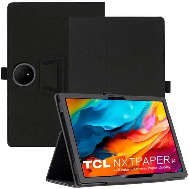 Main image of AKNICI Case for TCL NXTPAPER 14 Tablet 14 Inch, Premium PU Leather Folio Folding Stand Protective Tablet Cover with Hand Strap Magnet for TCL NXTPAPER 14 Tablet 14 Inch
