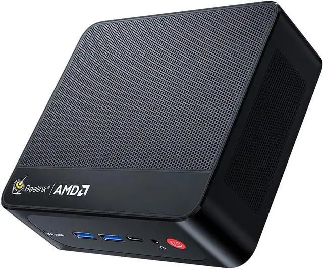 Main image of Beelink SER5 Mini PC W11 Pro, AMD Ryzen 5 5500(6C/12T up to 4 GHz), 16GB DDR4 500GB NVME SSD Graphics 6 core, WiFi 6/BT5.2/Dual Display Mini PC Computer
