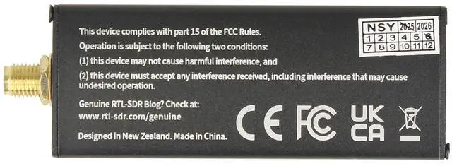 Alt view image 3 of 5 - RTL-SDR Blog V4 R828D RTL2832U 1PPM TCXO SMA Software Defined Radio (Dongle Only) (USB-C)