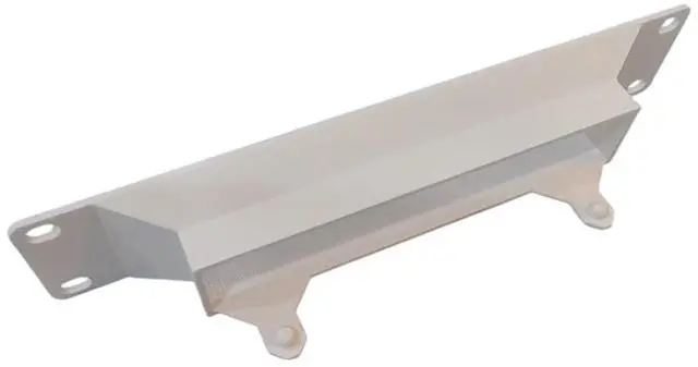 Alt view image 5 of 5 - 10" Network Rack Mount for TP-Link Omada ER605 Router (Black)