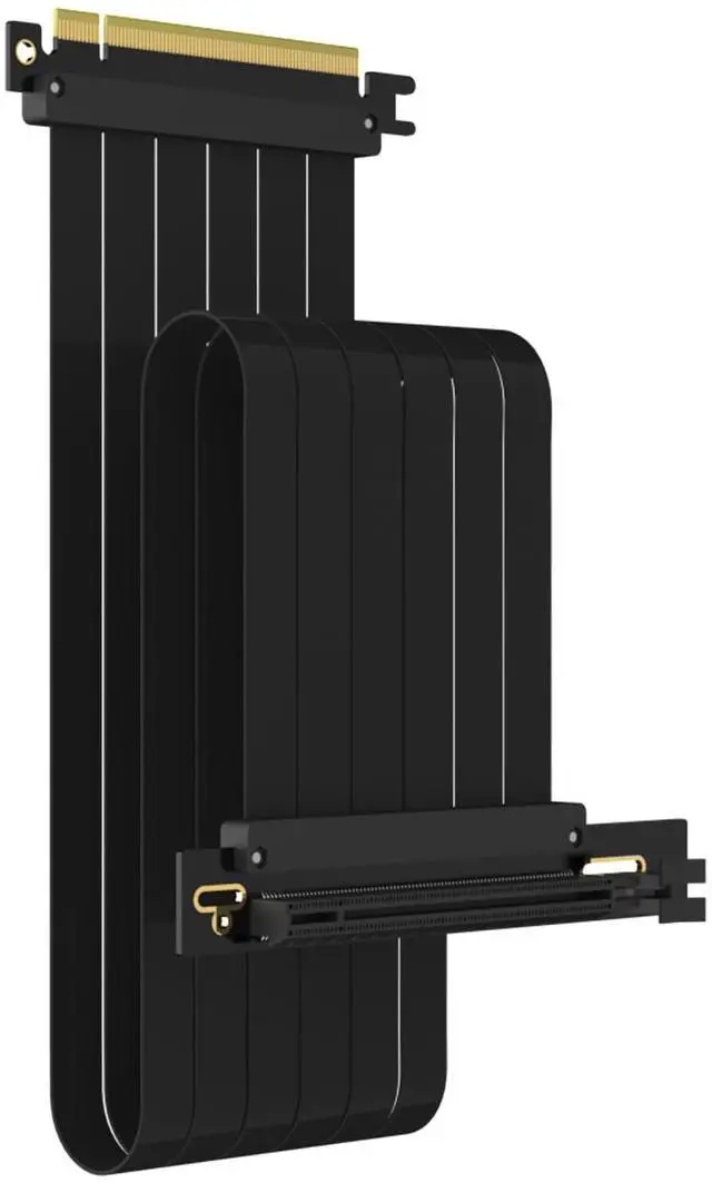 Main image of GLOTRENDS 600mm PCIe 3.0 X16 Riser Cable for Low-end PCIe 3.0 GPUs, Such as GeForce RTX 20/GTX 16/GTX 10 Series and AMD Radeon RX5000/VII/RX Vega/R9 Fury Series, etc