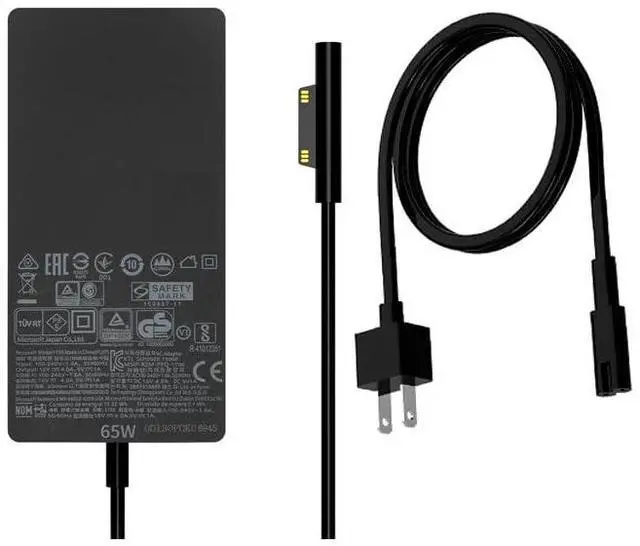 Main image of Surface Pro Charger 65W for Surface Pro 3/4/5/6/7/8/9/X Power Supply Adapter, Compatible for Both Microsoft Surface Book Laptop/TabletWorks with 65W&44W&36W&24W