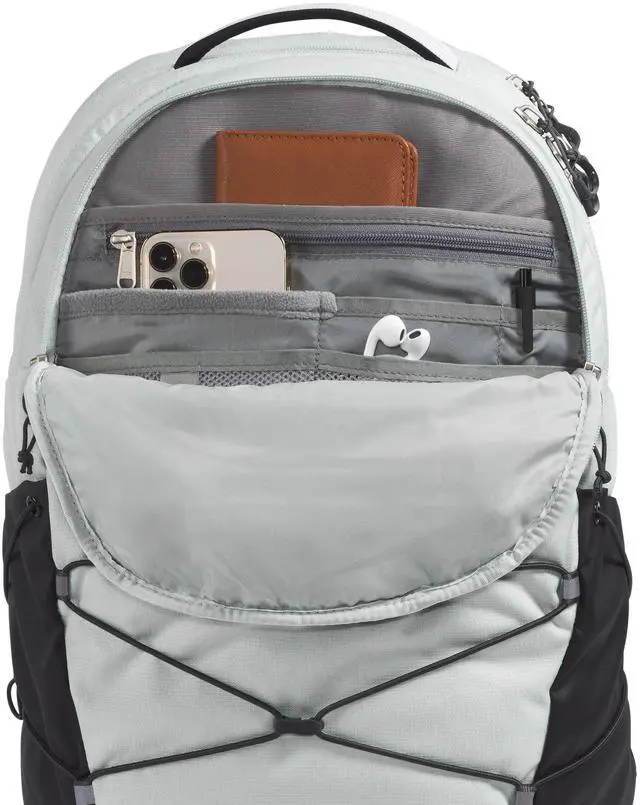 Alt view image 4 of 5 - The North Face Borealis Commuter Laptop Backpack | Water Repellent Finish, 16" Laptop Sleeve, Large Main Compartment for Everyday Carry, Tin Grey Dark Heather/Asphalt Grey/TNF Black-NPF, One Size