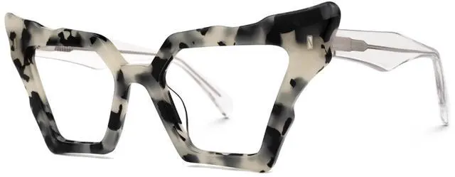 Alt view image 2 of 4 - Zeelool Vintage Cat Eye Glasses Frame for Women with Non-prescription Clear Lens Jeralys ZJGA555269-03 Light-Tortoise