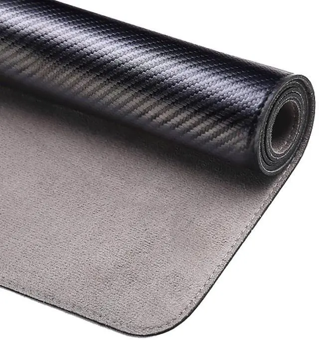 Main image of Ultra Thin Gaming Desk Pad Mat, Carbon Fiber Texture Large Mouse Pad Office Desk Mat, for Computer Desktop Protection Office Home Decor(A,31.5"x15.8")