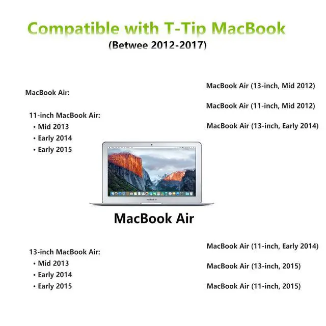 Alt view image 3 of 5 - Mac Book Air Charger 45W Mag-netic 2, Compatible with Mac Book Air 11 inch and 13 inch After Mid 2012(Applicable to 2012-2017)