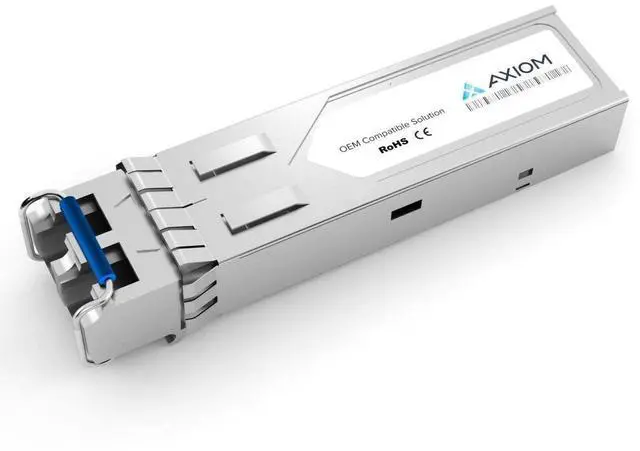 Main image of Axiom SFP-GE-SX-MM850-A-AX SFP (Mini-GBIC) transceiver Module (Equivalent to: H3C SFP-GE-SX-MM850-A) - GigE - 1000Base-SX - LC Multi-Mode - 850 nm Huawei LS8M1P12, LS8M1T12, Multifunctional