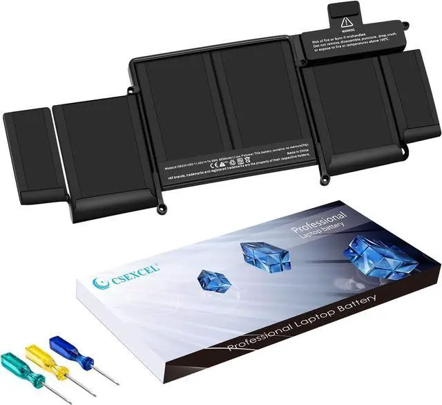Main image of CSEXCEL A1582 A1502 Battery Replacement for MacBook Pro 13inch A1502 A1582 A1493 Battery Late 2013 Mid 2014 Early 2015 Year Version EMC 2875 2835 2678 MF839