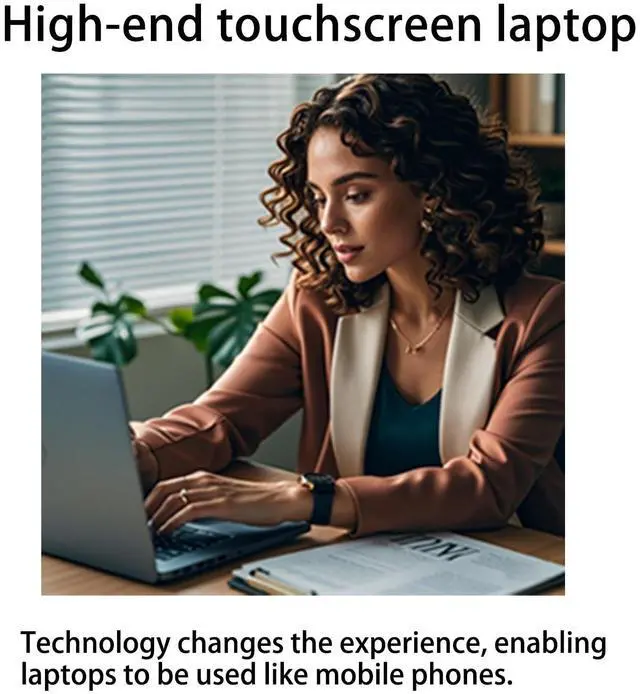 Alt view image 3 of 5 - 13.5-inch Portable Touchscreen Laptop, (16GB RAM, 512GB SSD), 3K (3000×2000) IPS, Pentium quad-core CPU up to 2.64 GHz,9000mAh battery,Mini HDMI interface,USB3.0 interface,dual-band WiFi,webcam