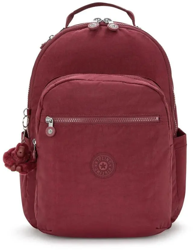 Main image of Kipling Women's Seoul 15" Laptop Backpack, Durable, Roomy with Padded Shoulder Straps, Built-In Protective Sleeve