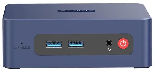 Main image of Beelink Mini PC SER3 with AMD Ryzen 3 3200U, 16GB DDR4 500GB NVMe M.2 SSD, Dual HDMI Output,WiFi5, BT5.0, 1000M LAN, W-11 Pro Mini Computer