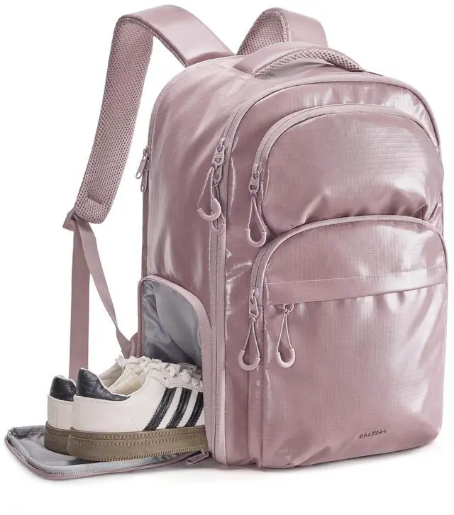 Main image of BAGSMART 30L Travel Backpack, 15.6 Inch Carry On Backpack Flight Approved, Personal Item Travel Bag, Water Resistant Weekender Bag Daypack, Rose Purple