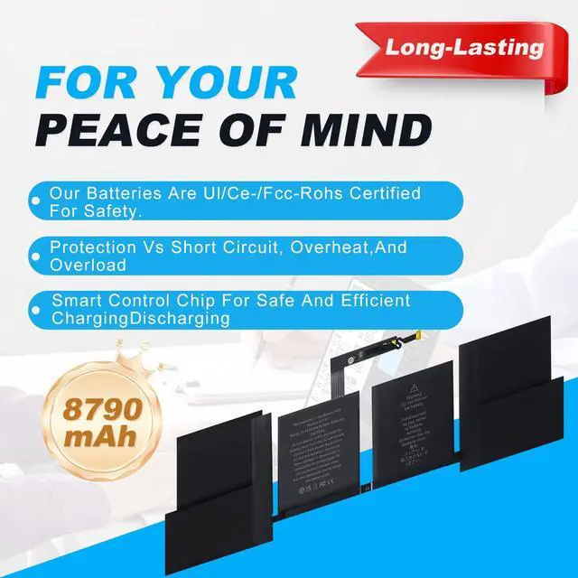 Alt view image 4 of 5 - Bituoer A2113 A2141 Laptop Battery Compatible with MacBook Pro 16-inch A2141(2019 Version) EMC 3347,fits MVVJ2xx/A MVVK2xx/A MVVL2xx/A MVVM2xx/A