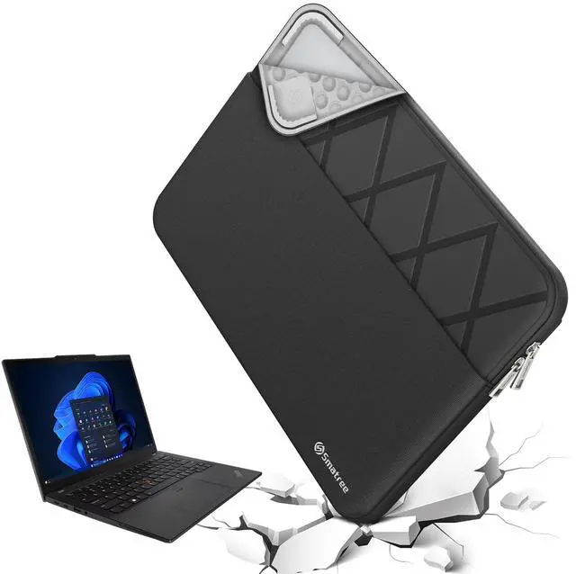 Main image of Smatree 16 inch Laptop Sleeve for Lenovo ThinkPad P16s Gen 2/3 Laptop Bag with Accessory Pocket, YKK Zipper, Patented Super Corner Design (E613)