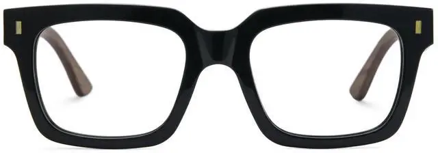 Main image of Zeelool Stylish Rectangle Blue Light Blocking Glasses for Men TV Phone Computer Gaming Glasses ZJGX239126-01 Black