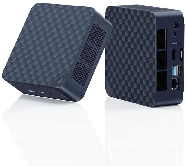 Main image of TRIGKRY Key R8 Mini PC, Ryzen 7 8745HS(8C/16T, up to 4.9GHz), 32GB DDR5 5600MHz 1TB PCIE4.0 SSD, Radeon 780M Graphics Gaming PC, Triple 4K@144Hz Display, USB4, WiFi6+BT5.2+2.5G LAN Mini Computer