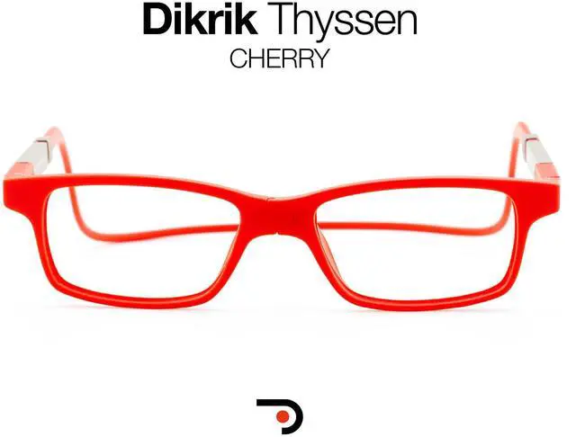 Alt view image 2 of 5 - DIDINSKY Reading Glasses with Magnets and Anti Blue Light Filter. Magnetic Readers for Men and Women with Anti-Reflective Lenses. Cherry +2.5  DIKRIK THYSSEN