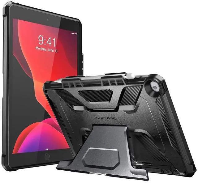 Main image of SUPCASE UB Series Designed for iPad 10.2 2019/2020/2021, iPad Air 3 Case 10.5 Inch, with Built-in Apple Pencil Holder Full Body Rugged Protective Case for iPad 9th/8th/7th Generation (Black)