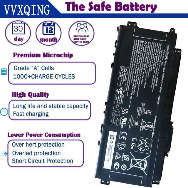 Alt view image 3 of 5 - VVXQING PP03XL M01118-421 Laptop Battery Compatible with HP Pavilion x360 13-BB 14-DV 14M-DW 14M-DW0023DX 14-DK 15-EH Series M01144-005 PV03XL PPO3XL HSTNN-DB9X HSTNN-LB8S HSTNN-OB1P 11.55V