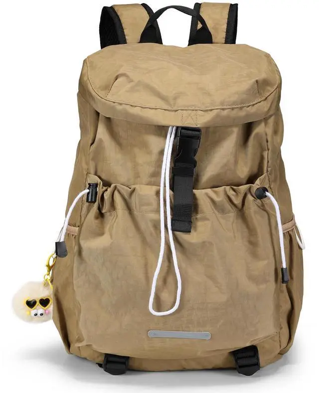 Ankyery Drawstring Backpack for Teen Girls Boys, College Travel 17 Inch Laptop Backpack, Cute Back to School Bookbag, Casual Daypack for Middle High School University Daily Use Gym