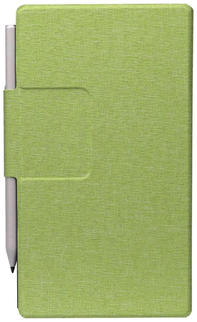 Alt view image 2 of 5 - ZhaoCo Fabric Magnetic Case for Remarkable Paper Pro Move (7.3" Paper Tablet), Slim Lightweight Book Folio Protective Cover - Green