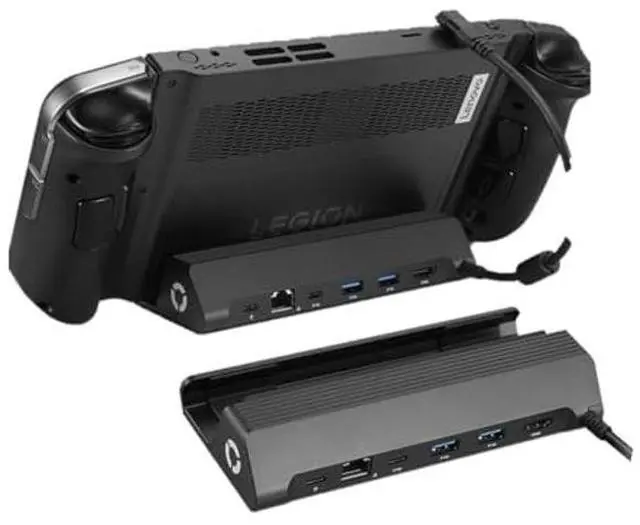 Alt view image 2 of 5 - Legion Go USB-C Hub Dock for Legion Go  6-in-1 Dock, Port Expansion, Charging, Video, Ethernet Support