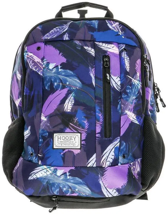 HOOEY Rockstar 20L Backpack - Compact Travel Backpack with Laptop Sleeve - Lightweight, Durable Daypack for Commuting, Hiking & Outdoor Use - Unisex Design (Blue/Black)