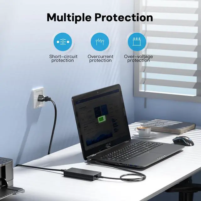 Alt view image 5 of 5 - Dongerdi 230W Charger Power Adapter Fit for Gigabyte Aorus 15G 15P 17G, Aero 15 16 17, Aorus 5 XE4 SE4 KE4 / A5 A7 X1 K1 Gaming Laptop